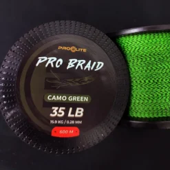 Pro Elite Baits Fils - Tresses Carpe^Tresse Pro Braid Camo Green - 600M