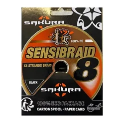 Sakura Fils - Tresses Carpe|Tresses - Fils - Bdl Mer * Tresse Sensibraid 4 Chartreuse - 300M