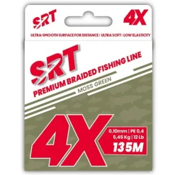 SRT Fils - Tresses - Bdl Carnassier * Tresse 4X Moss Green - 135M