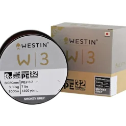 Westin Fils Truite * Tresse W3 8-Braid Smokey Grey