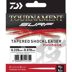 Daiwa Tresses - Fils - Bdl Mer * Tête De Ligne Tournament Tapered Shock Leader