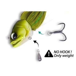 Bim Tackle Têtes Plombées * Tête Plombée Shallow Cruiser Rig