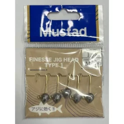 Mustad Têtes Plombées^Tête Plombée Finesse Jig Head Type 1