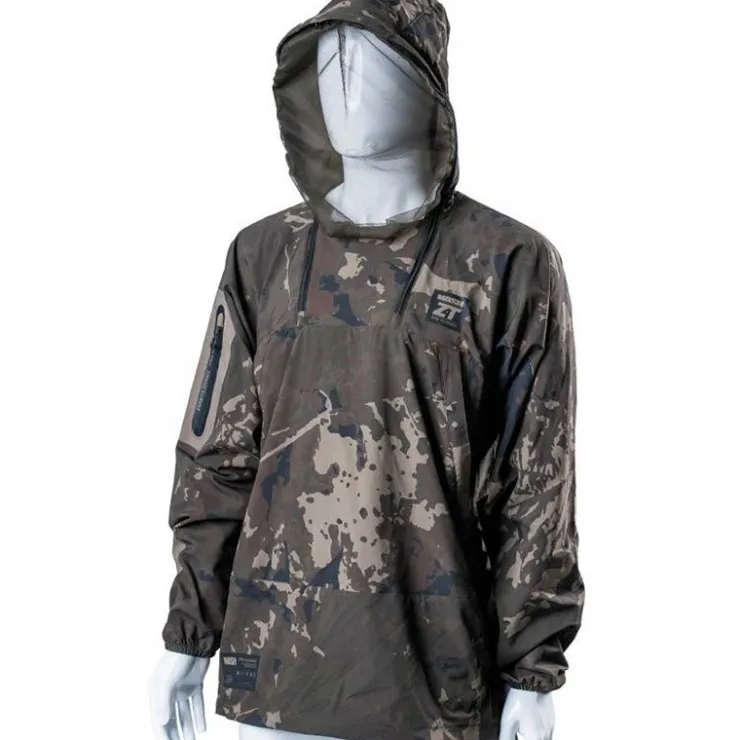 Nash Vestes De Pêche * Veste Homme Zt Lite Hydra Flex Hoody - Camo