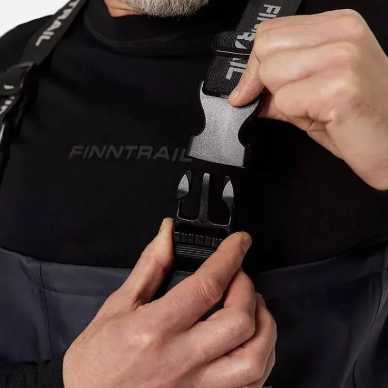 Finntrail Wading|Wading^Waders Respirant Timber Bf - Dark Grey