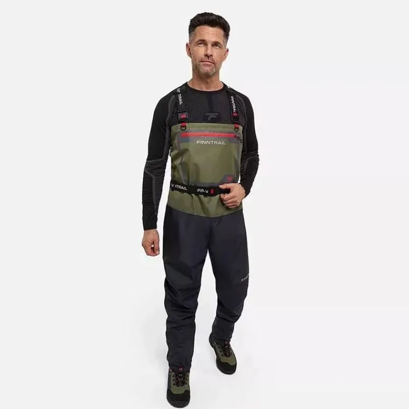 Finntrail Wading|Wading^Waders Stocking Respirant Wademan - Khaki