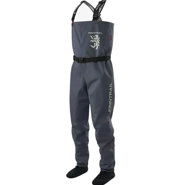 Finntrail Wading|Wading * Waders Stocking Respirant Timber - Dark Grey