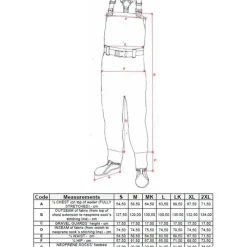 Hart Wading|Wading^Waders Stocking Respirant Protheon S